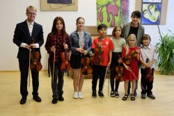 Koncert houslové třídy Pavlíny Karešové