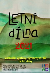 Vernisáž výstavy Letní dílny 2021